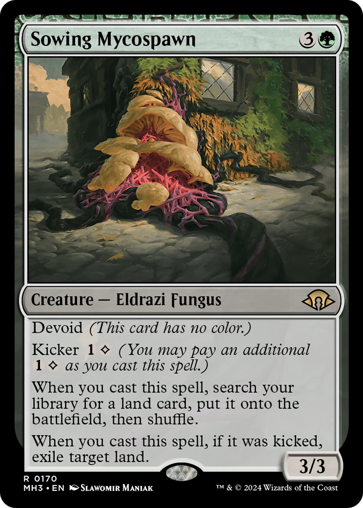 Sowing Mycospawn [Modern Horizons 3] - Destination Retro