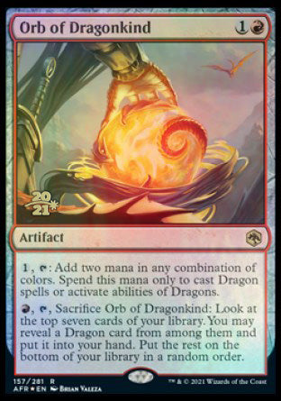 Orb of Dragonkind [Dungeons & Dragons: Adventures in the Forgotten Realms Prerelease Promos] - Destination Retro