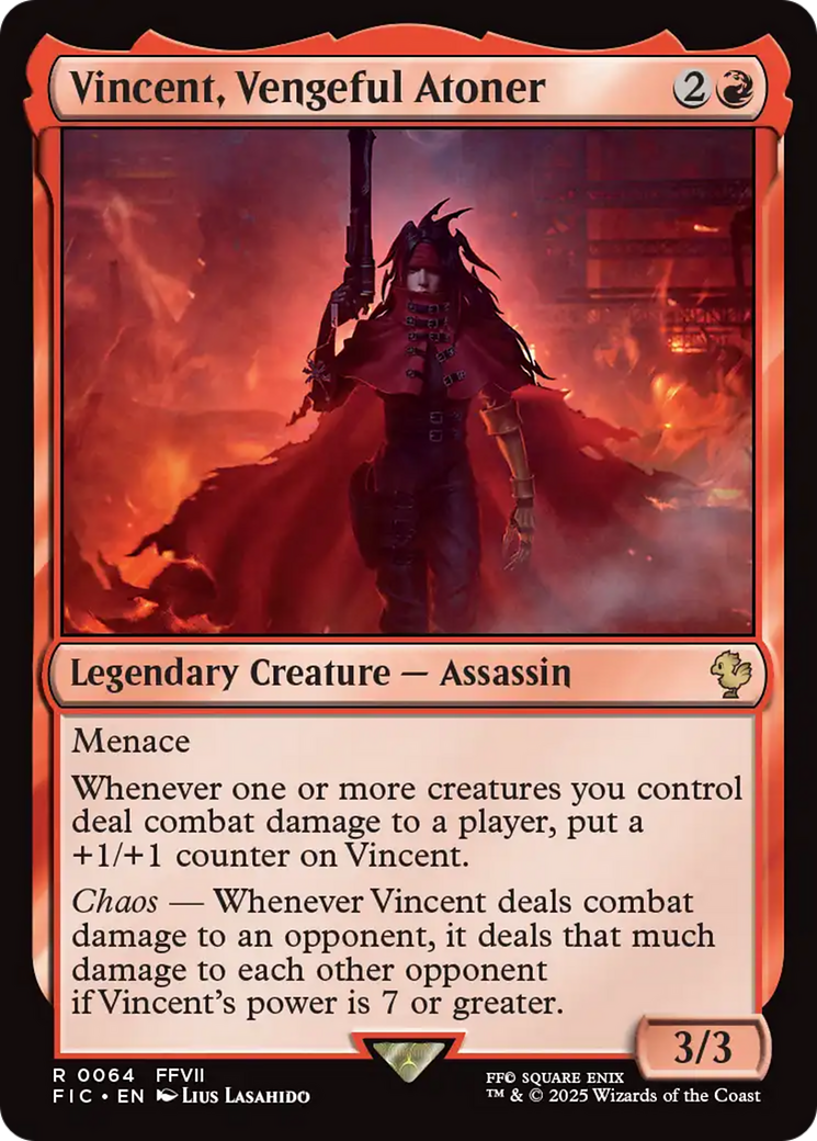 Vincent, Vengeful Atoner [FINAL FANTASY Commander] - Destination Retro