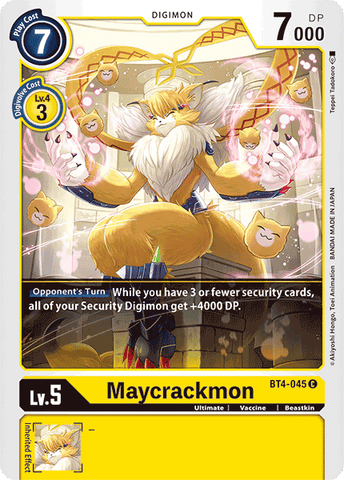 Maycrackmon [BT4-045] [Great Legend] - Destination Retro
