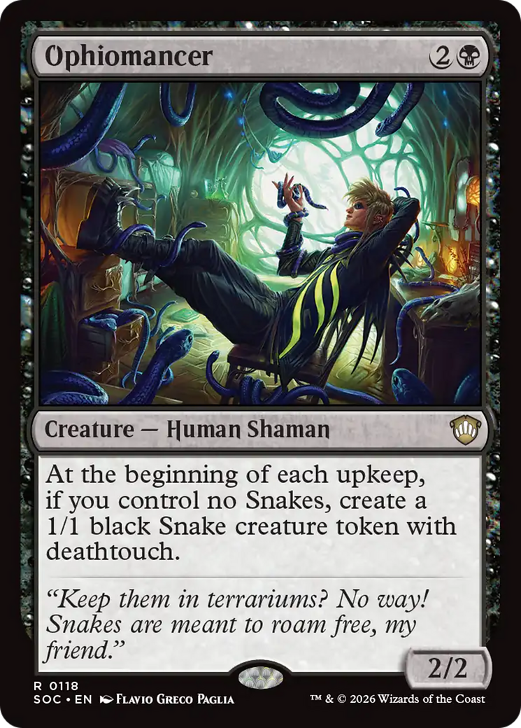 Ophiomancer [Secrets of Strixhaven Commander] - Destination Retro