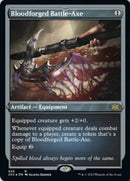 Bloodforged Battle-Axe (Foil Etched) [Double Masters 2022] - Destination Retro