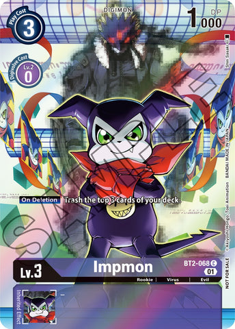 Impmon [BT2-068] (Tamer's Card Set 1) [Release Special Booster Promos] - Destination Retro