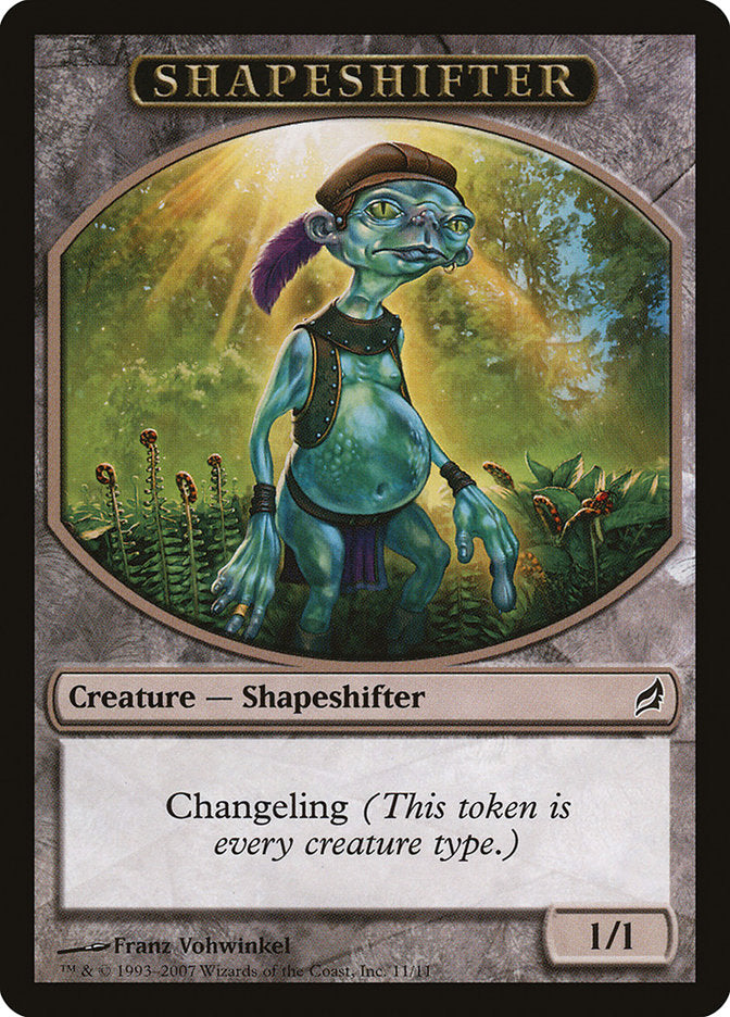 Shapeshifter Token [Lorwyn Tokens] - Destination Retro