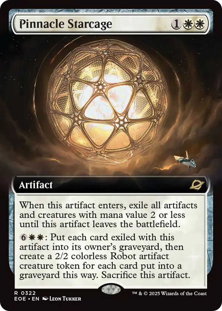Pinnacle Starcage (Extended Art) [Edge of Eternities] - Destination Retro