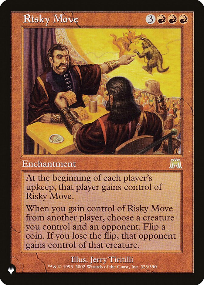 Risky Move [Secret Lair: Heads I Win, Tails You Lose] - Destination Retro