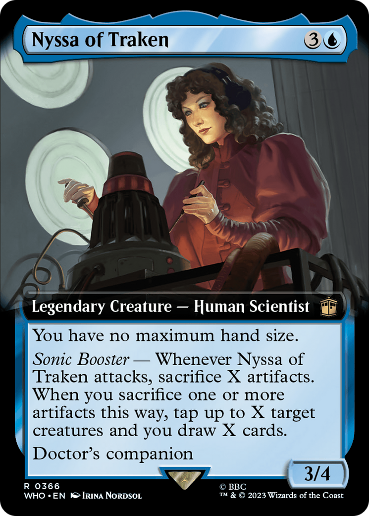 Nyssa of Traken (Extended Art) [Doctor Who] - Destination Retro