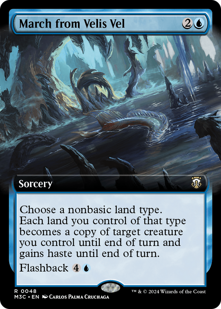 March from Velis Vel (Extended Art) [Modern Horizons 3 Commander] - Destination Retro