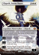 Elspeth, Storm Slayer (Borderless) [Tarkir: Dragonstorm] - Destination Retro