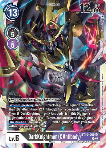 DarkKnightmon (X Antibody) [BT10-069] [Xros Encounter] - Destination Retro