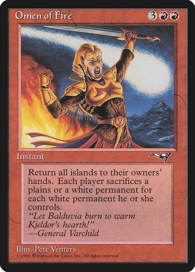 Omen of Fire [Alliances] - Destination Retro