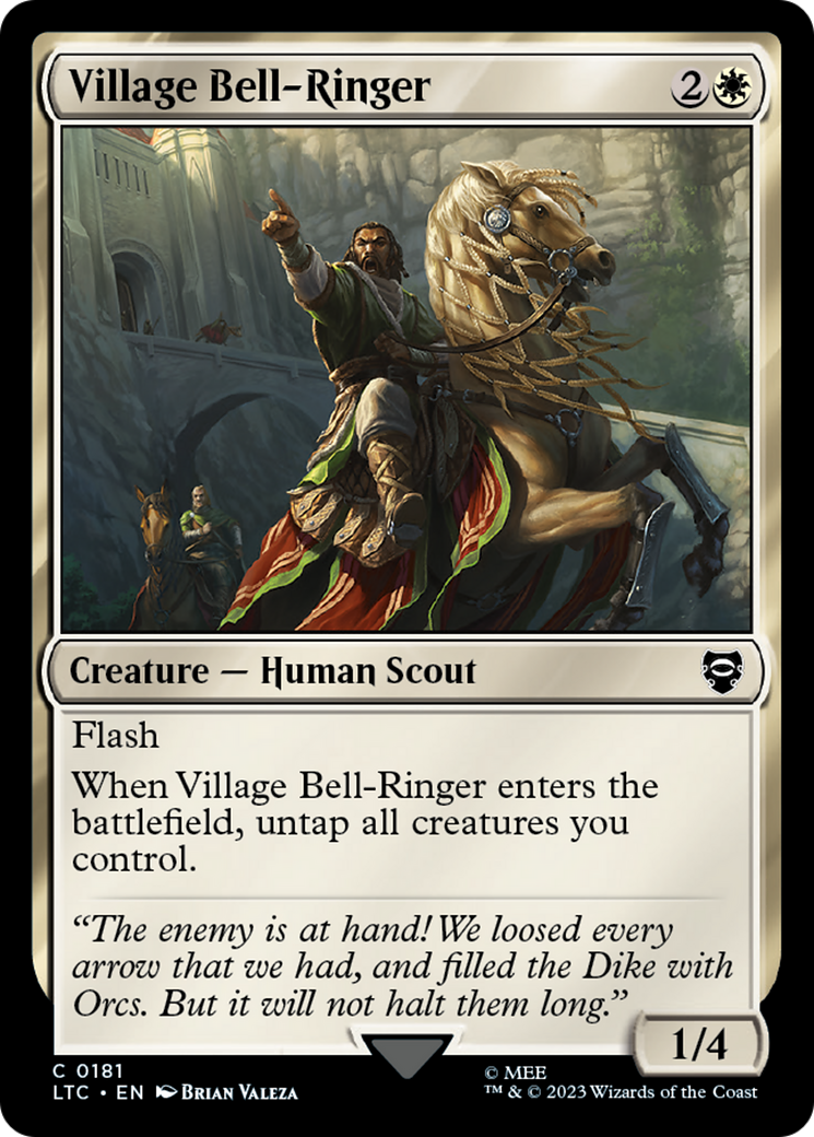 Village Bell-Ringer [The Lord of the Rings: Tales of Middle-Earth Commander] - Destination Retro