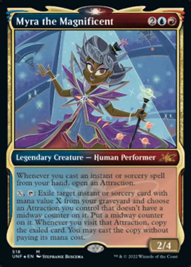 Myra the Magnificent (Showcase) (Galaxy Foil) [Unfinity] - Destination Retro