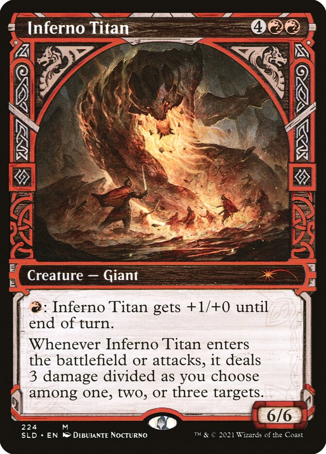 Inferno Titan [Secret Lair Drop Series] - Destination Retro