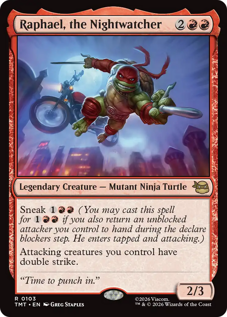 Raphael, the Nightwatcher [Teenage Mutant Ninja Turtles] - Destination Retro