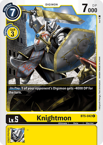 Knightmon [BT5-042] [Battle of Omni] - Destination Retro