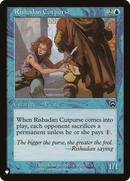 Rishadan Cutpurse [The List] - Destination Retro