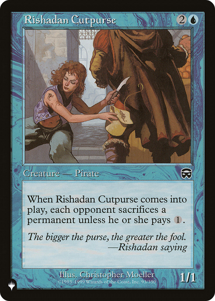 Rishadan Cutpurse [The List] - Destination Retro