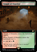 Temple of Abandon (Extended Art) (Surge Foil) [Doctor Who] - Destination Retro