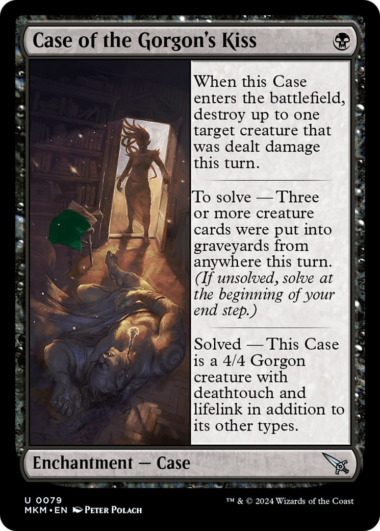 Case of the Gorgon's Kiss (Green) [Murders at Karlov Manor] - Destination Retro