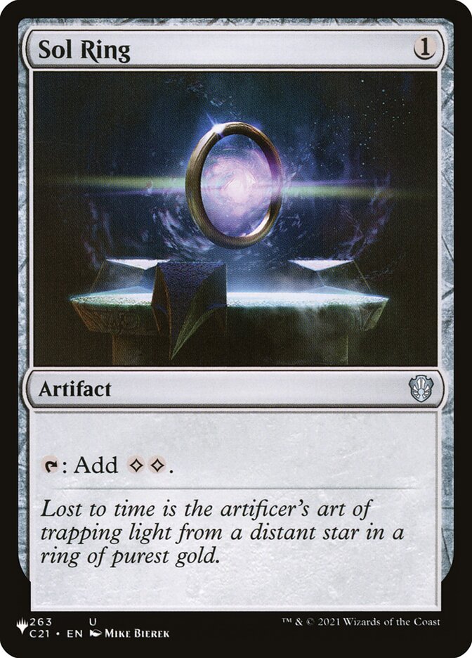 Sol Ring [Secret Lair: Heads I Win, Tails You Lose] - Destination Retro