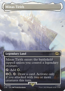 Minas Tirith (Borderless Alternate Art) (420) [The Lord of the Rings: Tales of Middle-Earth] - Destination Retro