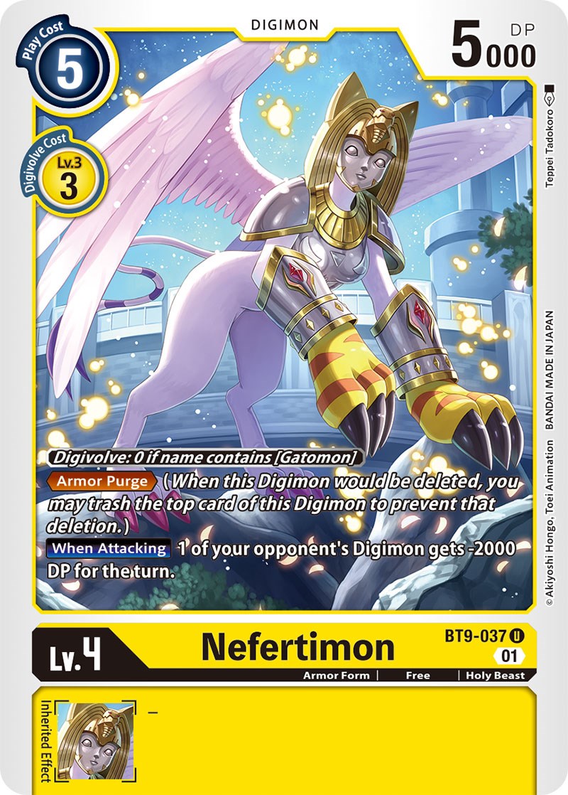 Nefertimon [BT9-037] [X Record] - Destination Retro