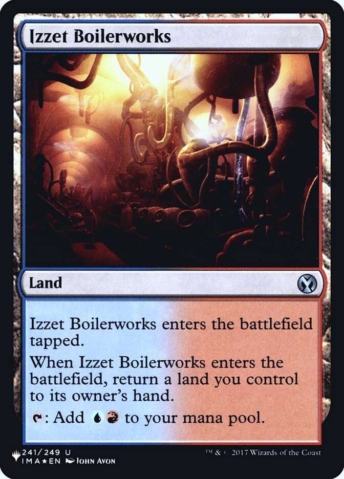 Izzet Boilerworks [Secret Lair: Heads I Win, Tails You Lose] - Destination Retro