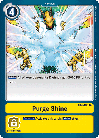 Purge Shine [BT4-106] [Great Legend] - Destination Retro