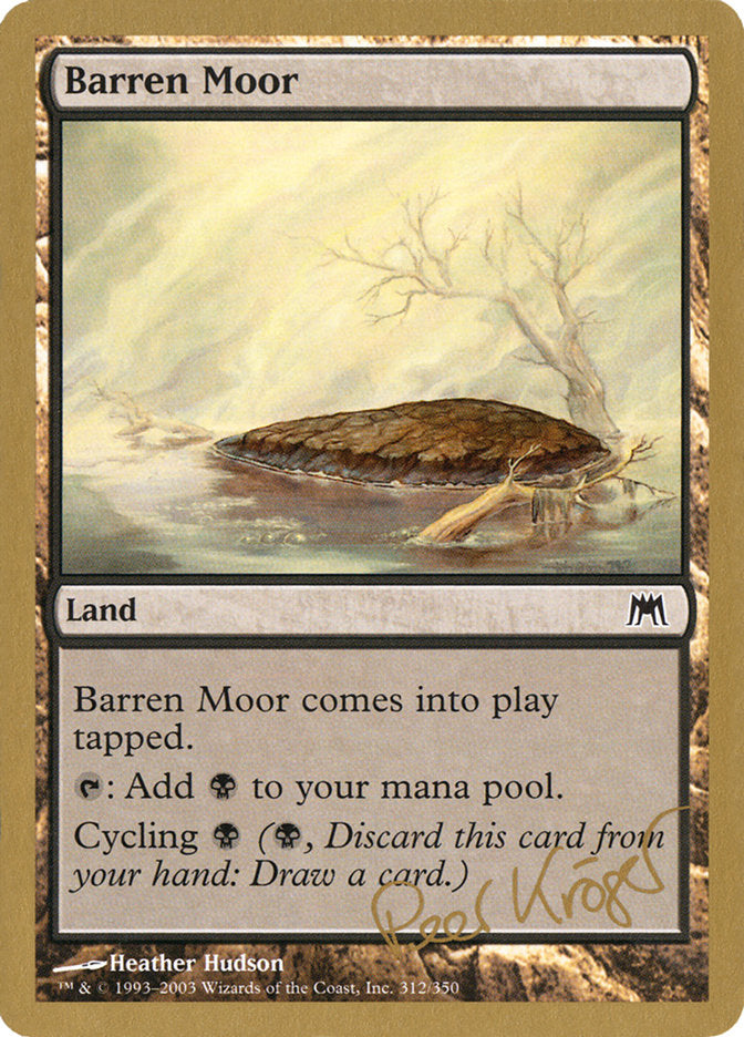 Barren Moor (Peer Kroger) [World Championship Decks 2003] - Destination Retro
