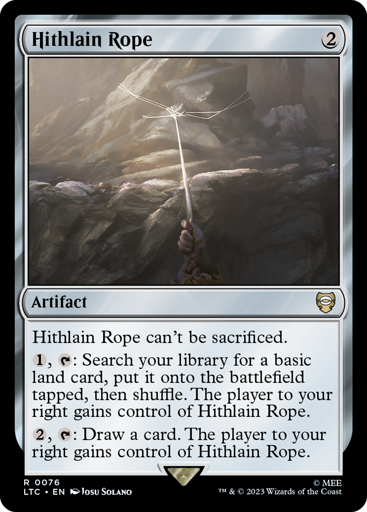 Hithlain Rope [The Lord of the Rings: Tales of Middle-Earth Commander] - Destination Retro