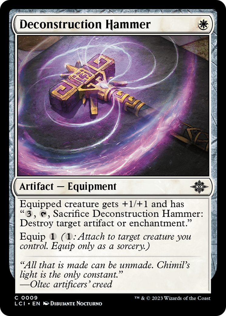 Deconstruction Hammer [The Lost Caverns of Ixalan] - Destination Retro