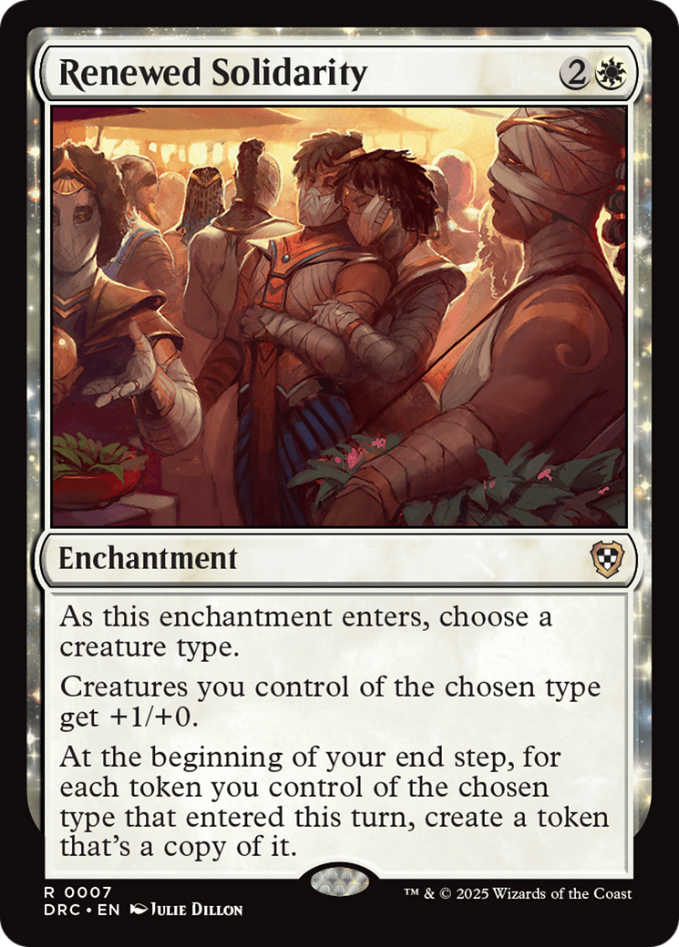 Renewed Solidarity [Aetherdrift Commander] - Destination Retro