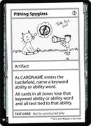 Pithing Spyglass [Mystery Booster Playtest Cards] - Destination Retro