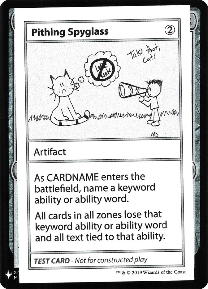 Pithing Spyglass [Mystery Booster Playtest Cards] - Destination Retro