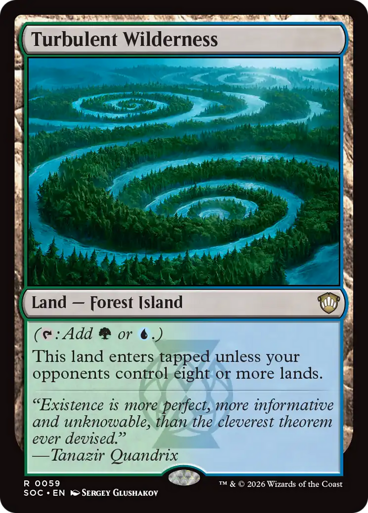 Turbulent Wilderness [Secrets of Strixhaven Commander] - Destination Retro