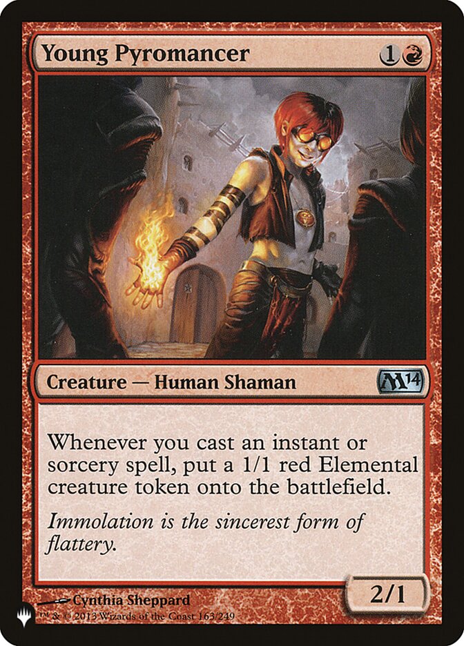Young Pyromancer [The List] - Destination Retro