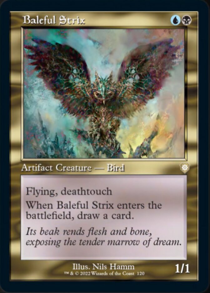 Baleful Strix (Retro) [The Brothers' War Commander] - Destination Retro