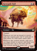 Renegade Bull (Extended Art) [Secrets of Strixhaven Commander] - Destination Retro
