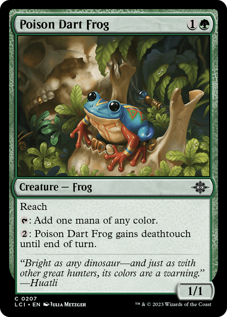 Poison Dart Frog [The Lost Caverns of Ixalan] - Destination Retro