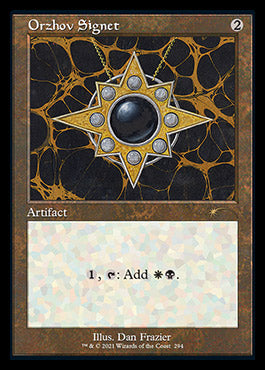 Orzhov Signet (Retro) [Secret Lair Drop Series] - Destination Retro