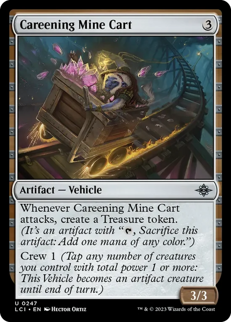 Careening Mine Cart [The Lost Caverns of Ixalan] - Destination Retro