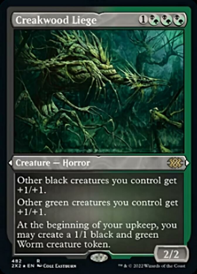 Creakwood Liege (Foil Etched) [Double Masters 2022] - Destination Retro