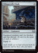 Whispersilk Cloak [Duskmourn: House of Horror Commander] - Destination Retro
