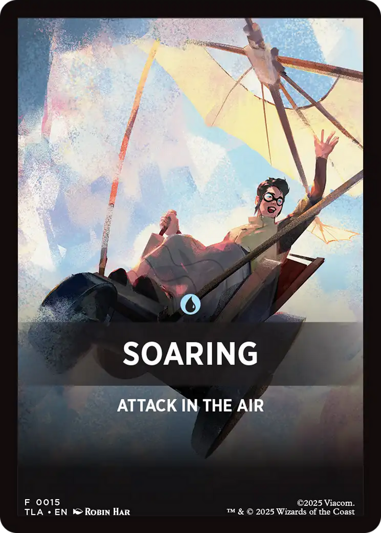 Soaring Theme Card [Avatar: The Last Airbender Tokens] - Destination Retro