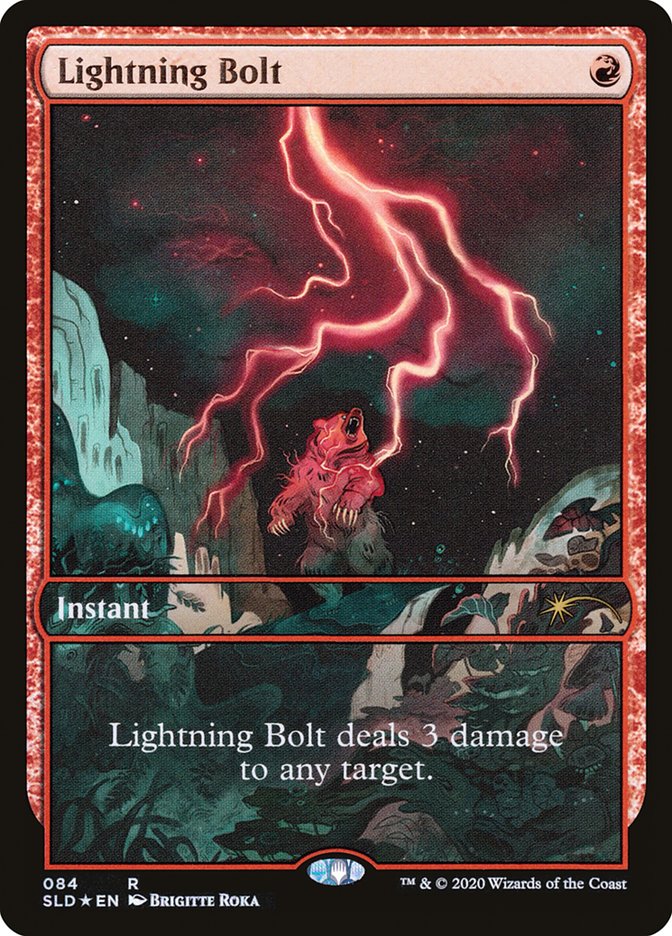 Lightning Bolt (084) [Secret Lair Drop Series] - Destination Retro