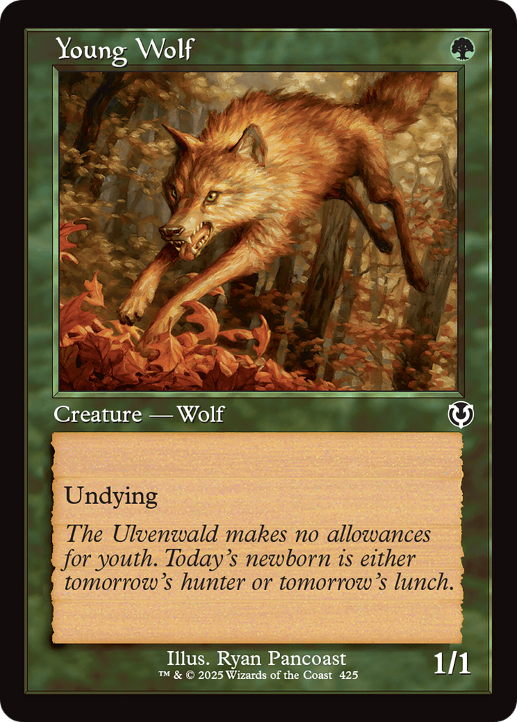 Young Wolf (Retro Frame) [Innistrad Remastered] - Destination Retro