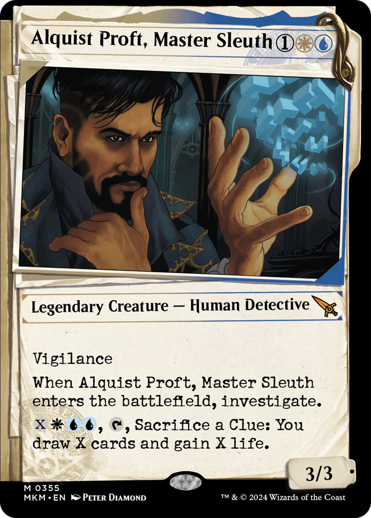 Alquist Proft, Master Sleuth (Showcase) [Murders at Karlov Manor] - Destination Retro