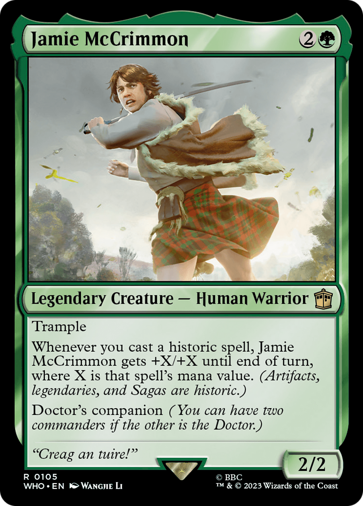 Jamie McCrimmon (Extended Art) [Doctor Who] - Destination Retro