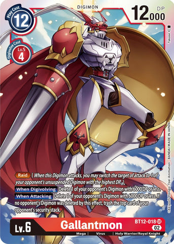 Gallantmon [BT12-018] [Across Time] - Destination Retro